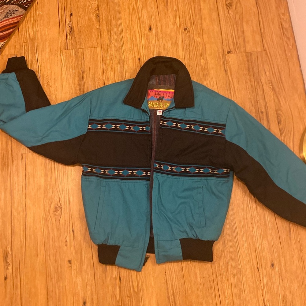 Vintage Santa Fe Trail Bomber Jacket